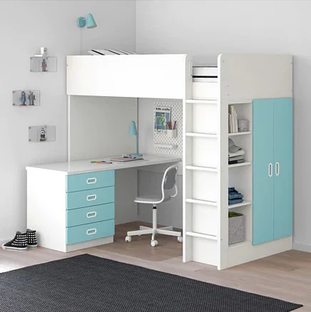 訳あり IKEA STUVA STUVA Storage combination with drawers white